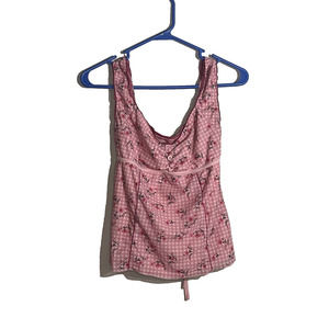 Shein Floral Pink Tank in Large